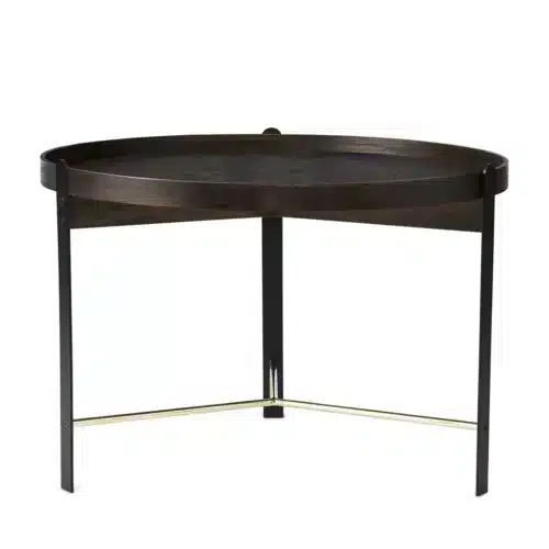 Compose - Black / Brass - Ø70cm