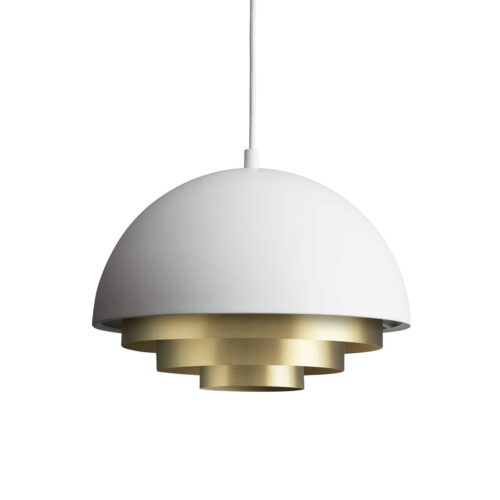 Milieu - White, Brass - Mini